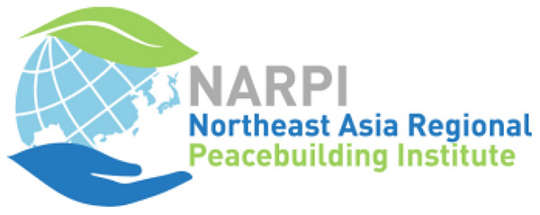 NARPI Logo: globe held in hand under a leaf